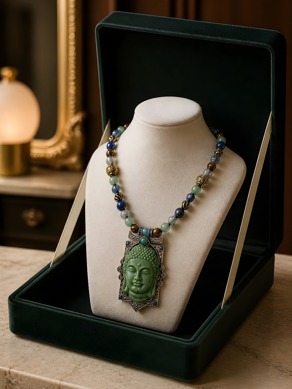 Sweet Romance piece is the Tranquility Vintage Buddha Necklace (BRAND NEW)